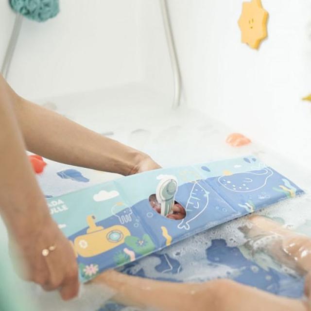 كتاب استحمام قصص أخطبوط للأطفال بادابول Bath Book W/ Doll Octopus - Badabulle - SW1hZ2U6OTE4MDM5