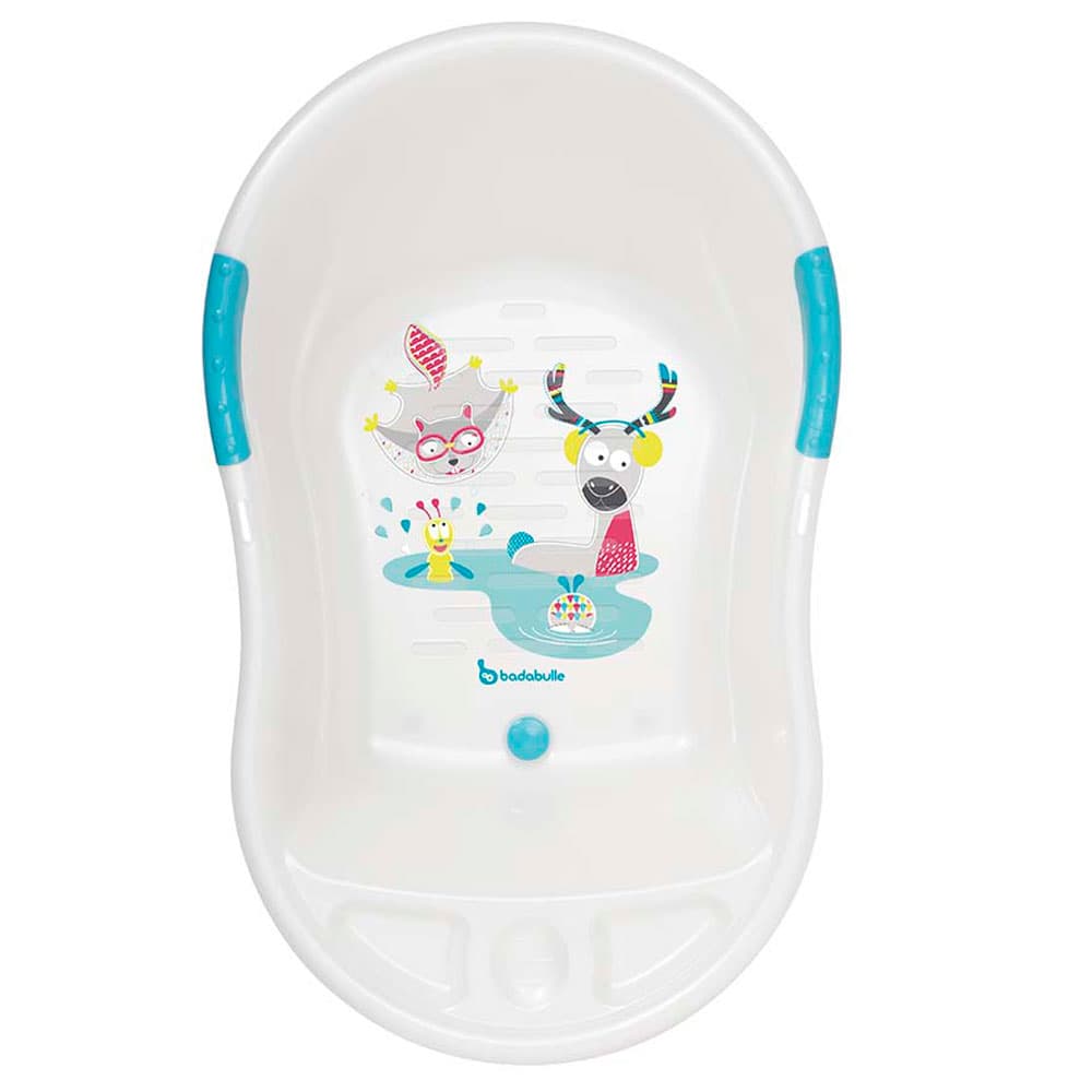 Badabulle - Fun & Ergonomic Forest Bathtub - White