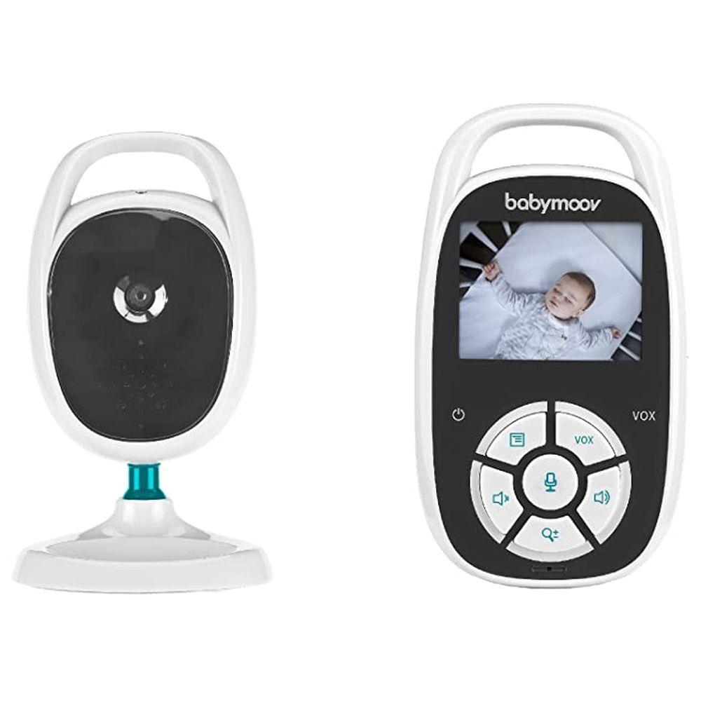 جهاز مراقبة الأطفال بالفيديو شاشة رقمية 2.4 بوصة من بيبي موف Digital Screen Video Baby Monitor - Babymoov