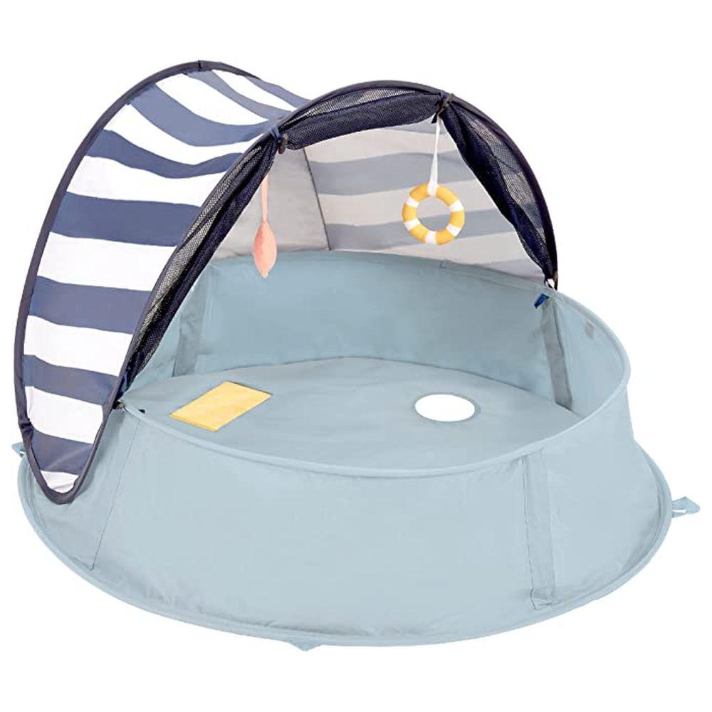 خيمة شمس مضادة للأشعة فوق البنفسجية للأطفال بيبي موف Babymoov Aquani Anti UV Tent And Paddling Pool Mariniere