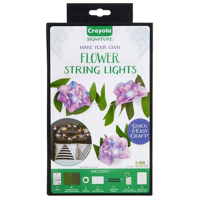 مجموعة الزهور المضيئة داي سيريس من كرايولا Crayola DIY Series: Flower String Lights - SW1hZ2U6OTIwNTIy