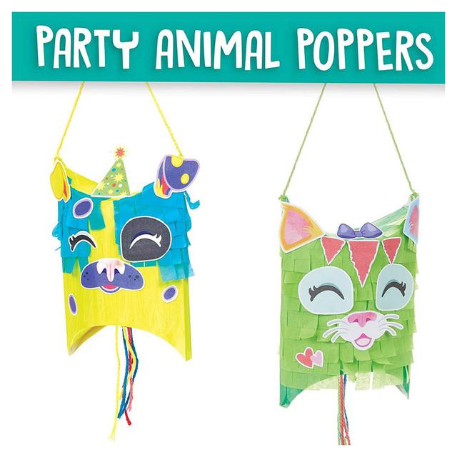 قصاصات ورقية للحفلات على شكل حيوانات من كرايولا للأطفال Crayola Craft Confetti Party Poppers Animal Craft For Kids - SW1hZ2U6OTIwMTEy