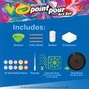 مجموعة سكب الدهان من كرايولا للأطفال Crayola Washable Paint Pour Art Set - SW1hZ2U6OTIwODYy