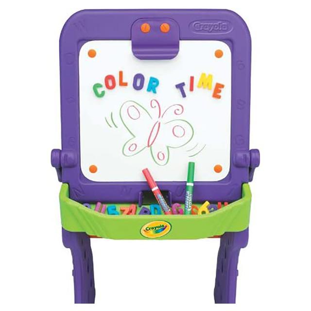 لوحة رسم للأطفال من كرايولا مع كرسي Crayola Grow'N Up Play N Fold Art Studio - SW1hZ2U6OTIxMDkw