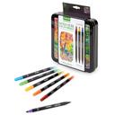 أقلام الرسم والتحديد المزدوجة من كرايولا 16 قطعة  Crayola Signature Sketch & Detail Dual Ended Markers 16pcs - SW1hZ2U6OTIwNjEx