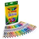 أقلام التلوين الخشبية القابلة للمحي للأطفال من كرايولا 36 قطعة Crayola Erasable Colored Pencils Pack of 36 - SW1hZ2U6OTIwNDMw