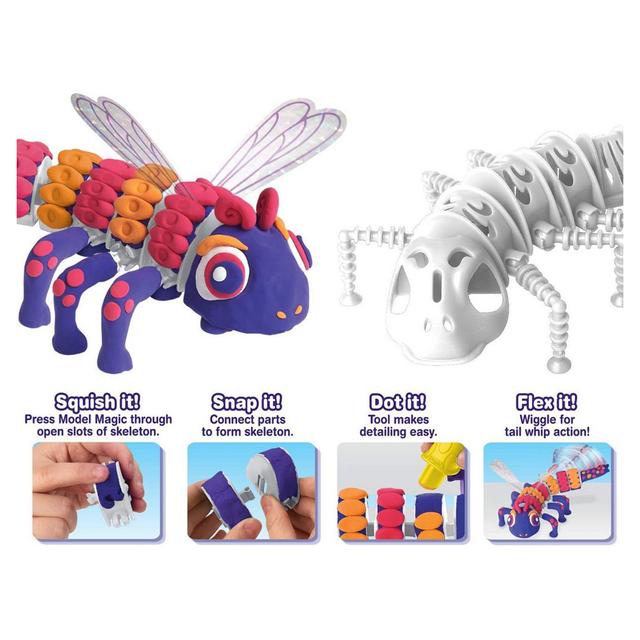 لعبة تركيب اليعسوب للأطفال من كرايولا Crayola Build A Beast Dragonfly - SW1hZ2U6OTIwMjAy