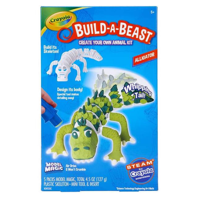 لعبة تركيب التمساح للأطفال من كرايولا  Crayola  Build A Beast Alligator - SW1hZ2U6OTIwMjQz
