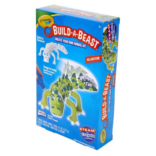 لعبة تركيب التمساح للأطفال من كرايولا  Crayola  Build A Beast Alligator - SW1hZ2U6OTIwMjQ5