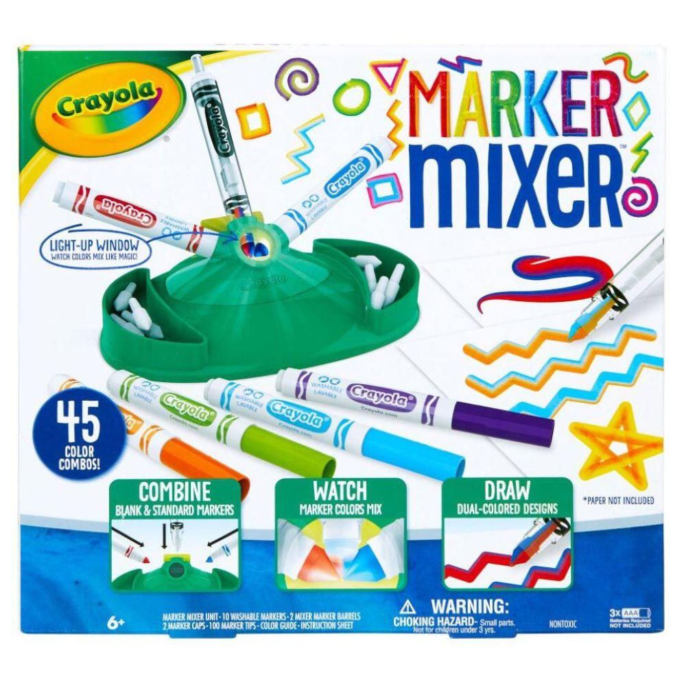 لعبة معدات دمج الأقلام ماركر ميكسر من كرايولا للأطفال Crayola Marker Mixer Art Kit