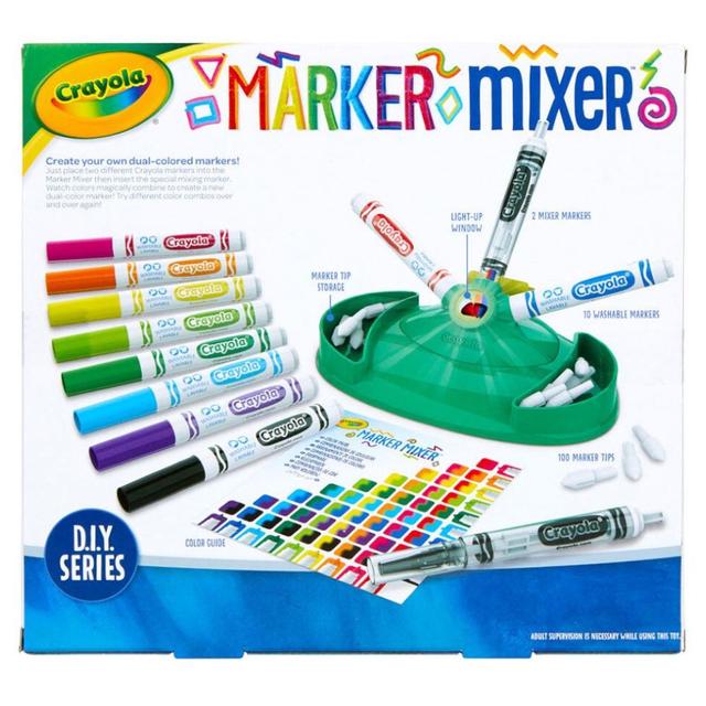 لعبة معدات دمج الأقلام ماركر ميكسر من كرايولا للأطفال Crayola Marker Mixer Art Kit - SW1hZ2U6OTIwODQ3