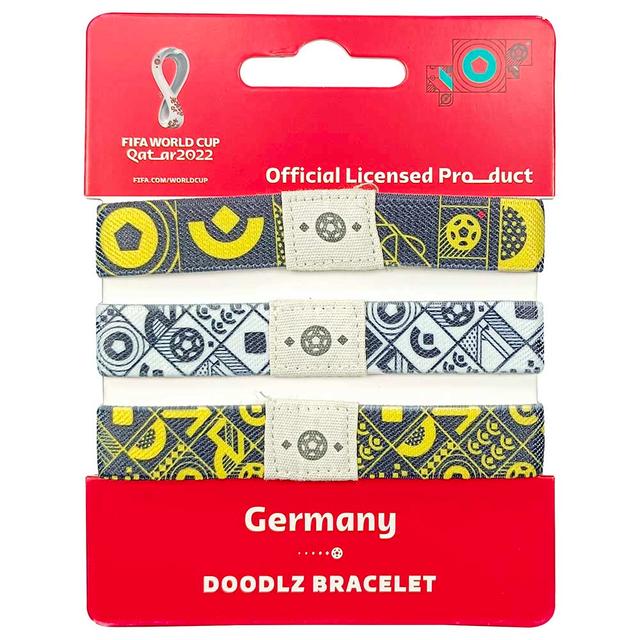 سوار رياضي كاس العالم (قماش) فيفا - ألمانيا Fifa World Cup Qatar 2022 Doodlz Bracelet - SW1hZ2U6OTIxMjYy