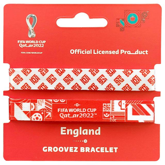 Fifa - Fabric Fashionable Qatar 2022 World Cup Country Team Nylon Wrist Band - England 1pc - Assorted - SW1hZ2U6OTIxMzQ0