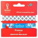 سوار رياضي كاس العالم (نايلون) فيفا - فرنسا Fifa Qatar 2022 World Cup Nylon Wrist Band - SW1hZ2U6OTIxMzU1