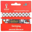 سوار رياضي كاس العالم (نايلون) فيفا - ألمانيا Fifa Qatar 2022 World Cup Nylon Wrist Band - SW1hZ2U6OTIxMzM1