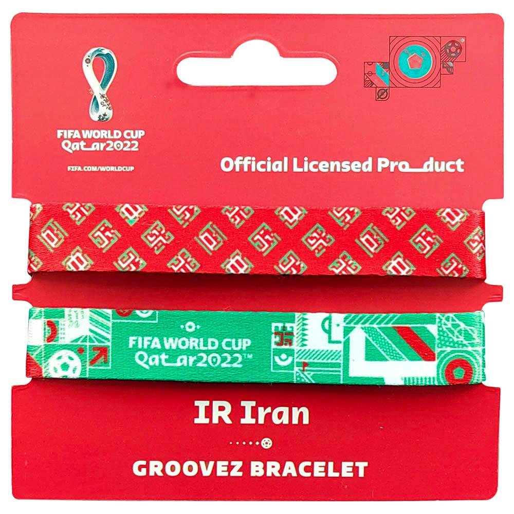 سوار رياضي كاس العالم (قماش) فيفا - إيران Fifa World Cup Qatar 2022 Groovez Bracelet