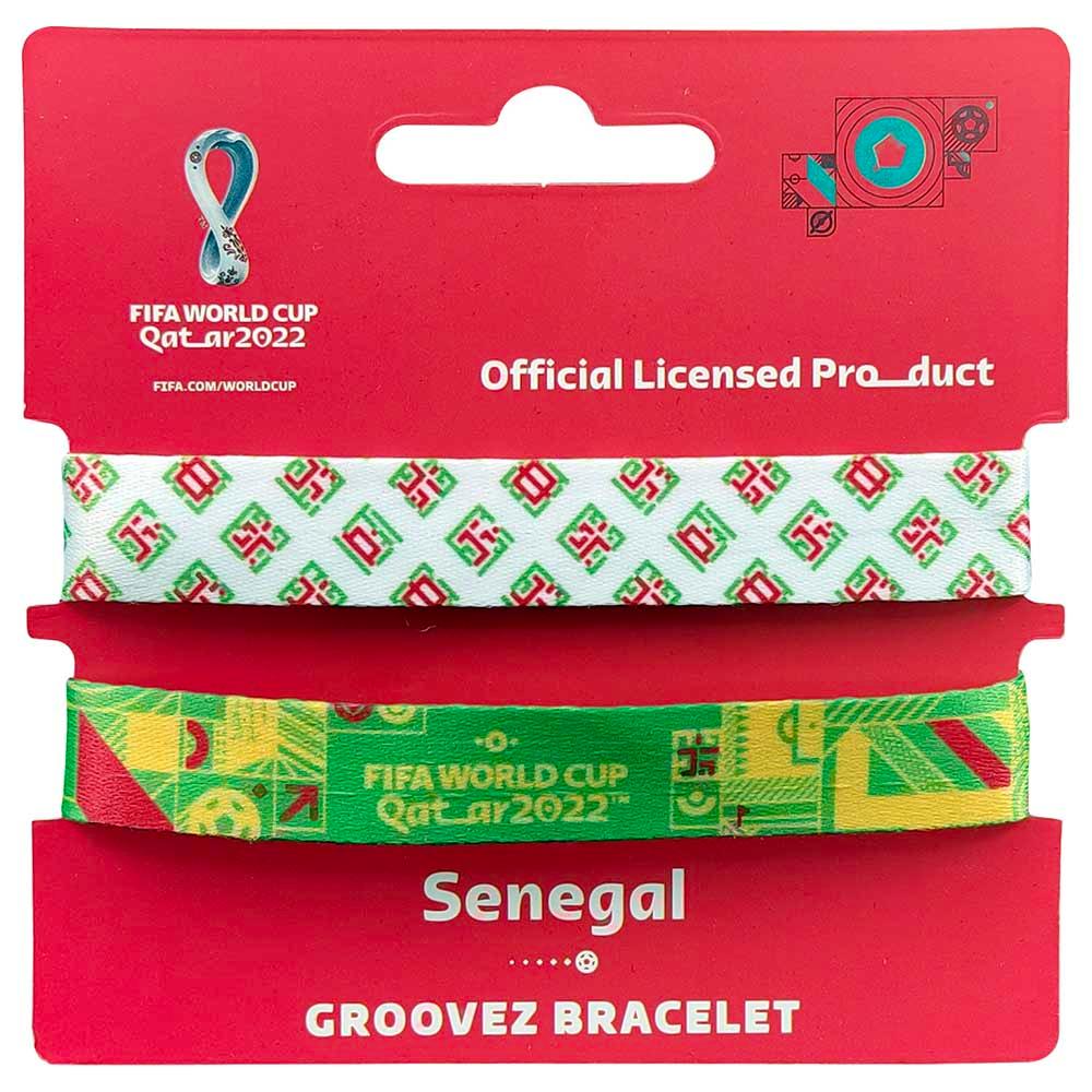 سوار رياضي كاس العالم (قماش) فيفا - السنغال Fifa World Cup Qatar 2022 Groovez Bracelet