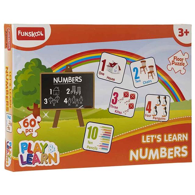 ألعاب ألغاز للأطفال فونسكول Funskool Numbers Puzzle - SW1hZ2U6OTIxNzM5