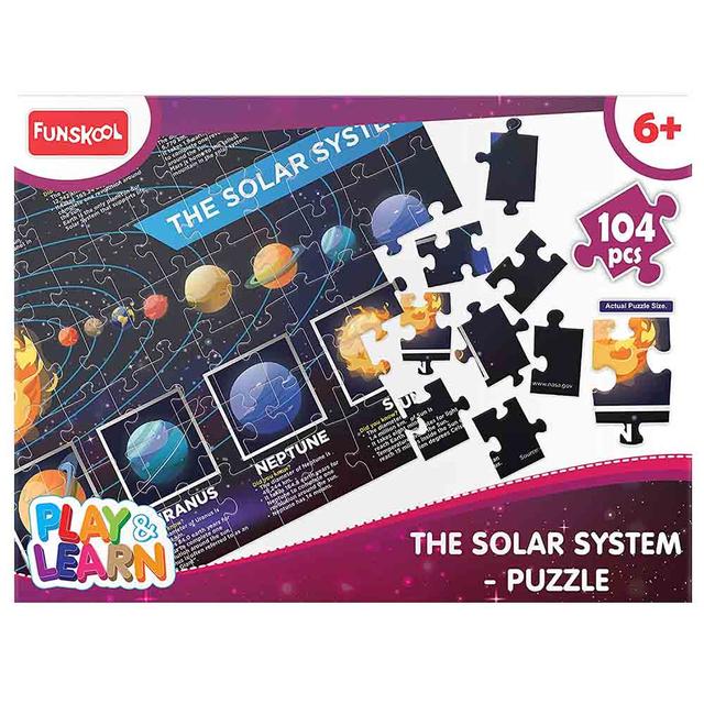 ألعاب ألغاز للأطفال فونسكول Funskool Solar System Puzzle - SW1hZ2U6OTIxNzEw