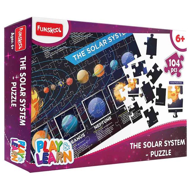 ألعاب ألغاز للأطفال فونسكول Funskool Solar System Puzzle - SW1hZ2U6OTIxNzEy
