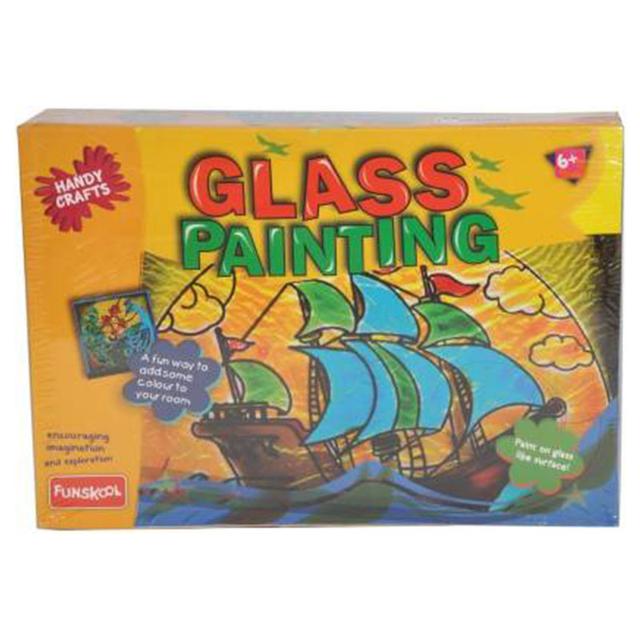 رسم على الزجاج للأطفال فونسكول Funskool Glass Painting - SW1hZ2U6OTIyMDc0