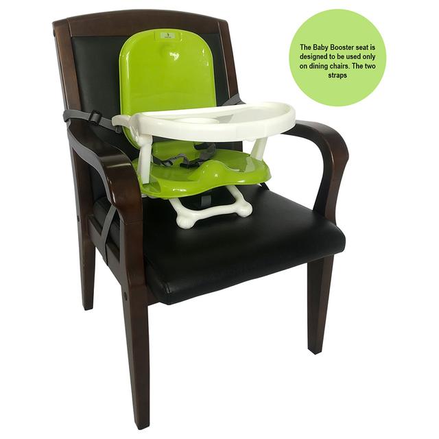 مقعد للأطفال قابل للطي هوني بيبي أخضر Honey Baby Baby Booster Seat - SW1hZ2U6OTIyMjU0