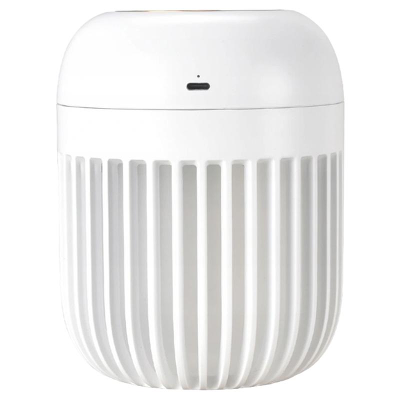 مرطب هواء مع مصباح ليلي إنوجيو- أبيض Innogio Hygro Ultrasonic Air Humidifier W/ Night Light
