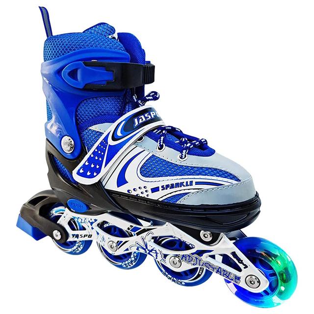 Jaspo - Skates Shoes Sparkle Inline Skates L - Blue - SW1hZ2U6OTIzNDgz