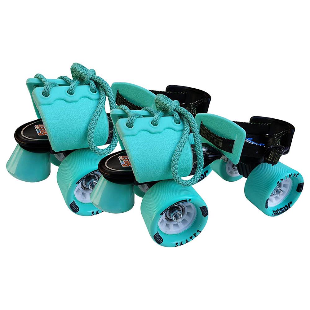 سكيت شوز للاطفال جاسبو - أزرق سماوي Jaspo Adjustable Roller Skates Gripper