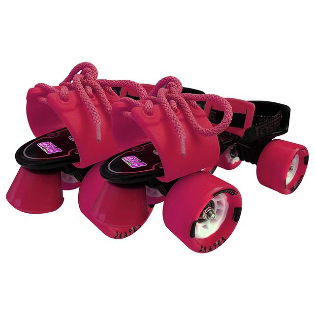 سكيت شوز للاطفال جاسبو - وردي Jaspo Adjustable Roller Skates Gripper - SW1hZ2U6OTIzMTQx