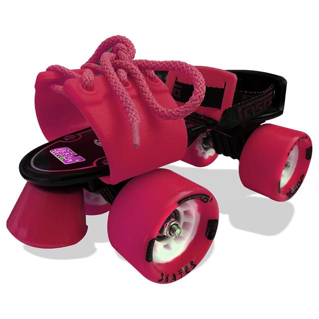 سكيت شوز للاطفال جاسبو - وردي Jaspo Adjustable Roller Skates Gripper - SW1hZ2U6OTIzMTUx