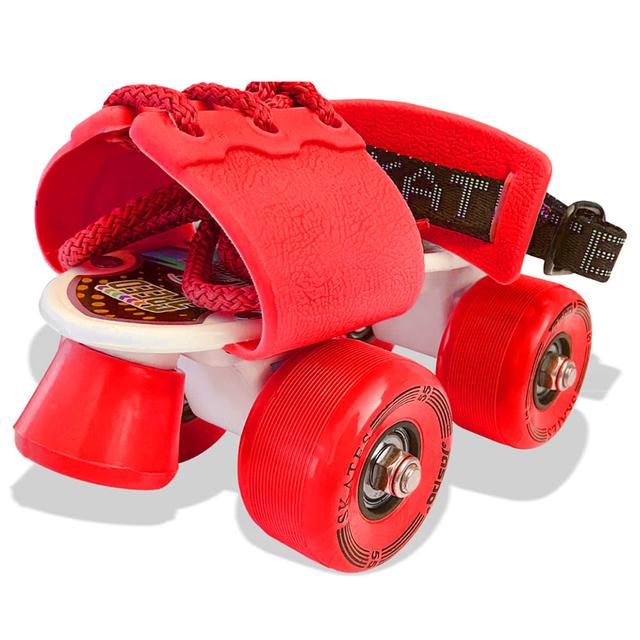 سكيت شوز للاطفال جاسبو - أحمر Jaspo Baby Tenacity Fiber Roller Skates - SW1hZ2U6OTIyODgz