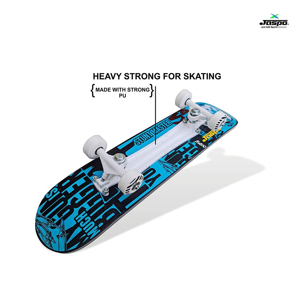 سكيت بورد لوح تزلج أزرق جاسبو Jaspo Concave Standard Skate Board