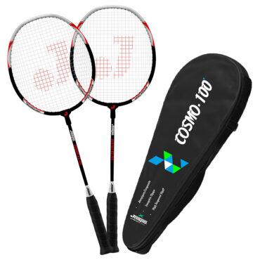 مضرب كرة ريشة 28 إنش جاسبو Jaspo Badminton Racket Cosmo 100