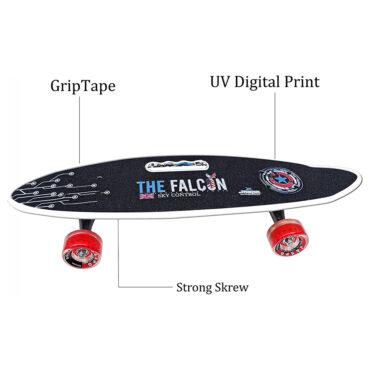 سكيت بورد لوح تزلج جاسبو Jaspo Falcon Cruiser Skateboard
