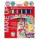 ألوان رسم للوجه للأطفال عدد 6 بلاي كلر Playcolor Make Up Metallic Pocket Colours - SW1hZ2U6OTI0MjU3