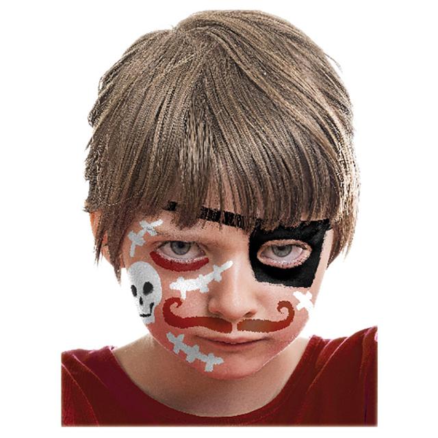 ألوان الوجه للأطفال عدد 3 بلاي كلر Playcolor Make Up Thematic Pocket Pirate Colours - SW1hZ2U6OTI0MTkw