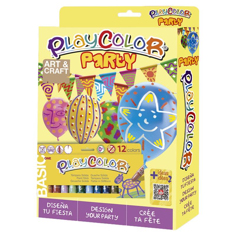 مجموعة ألوان للأطفال بلاي كلر Playcolor Art & Craft Party Colour Pack
