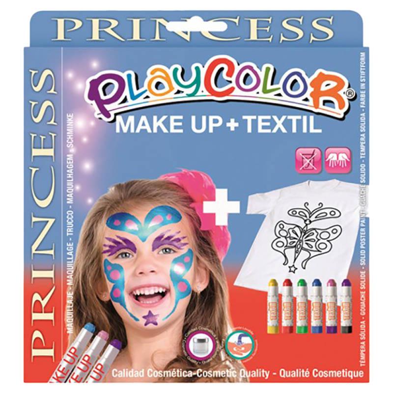 مجموعة ألوان للأطفال بلاي كلر Playcolor Thematic Princess Face Colour Pack