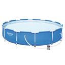 Bestway - Steel Pro Pool Round Pool Set 366x76cm - Blue - SW1hZ2U6OTE1OTc0
