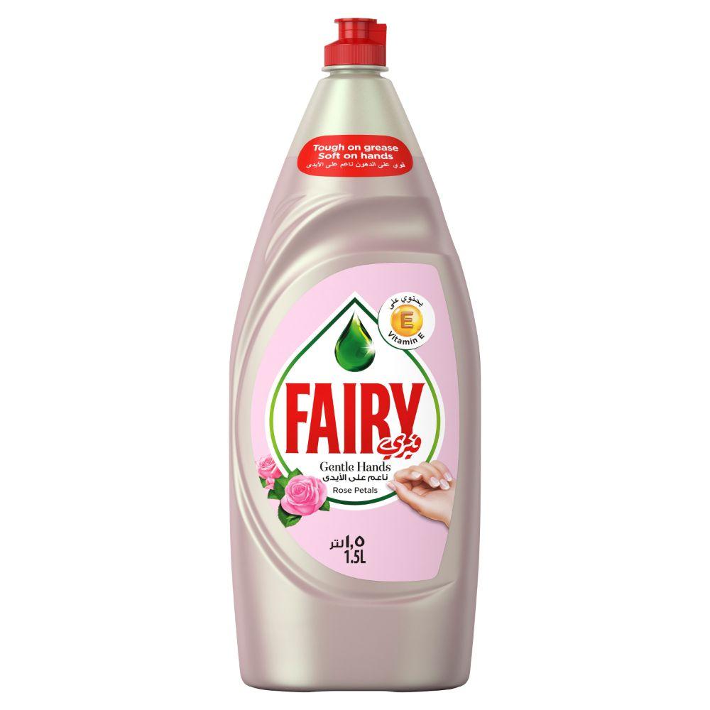 سائل غسيل أطباق فيري Fairy Rose Petals Dish Washing Liquid Soap 1.5L