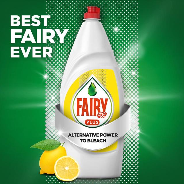 Fairy - Plus Lemon Dishwashing Liquid Soap 3 x 600ml - SW1hZ2U6OTM2OTg5