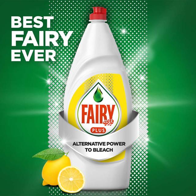 سائل غسيل أطباق فيري Fairy Plus Lemon Dishwashing Liquid Soap 1.25L - SW1hZ2U6OTM2OTM1