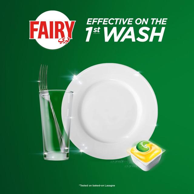 منظف غسالة الصحون فيري Fairy Platinum Automatic Dishwashing Capsules, 54 Count - SW1hZ2U6OTM3Mjc5