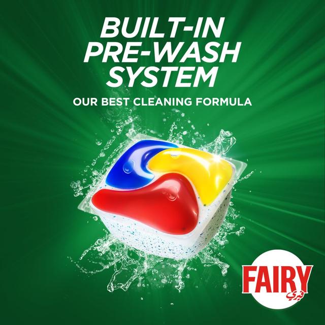 منظف غسالة الصحون فيري Fairy Platinum Plus Automatic Dishwashing Capsules 20 Count - SW1hZ2U6OTM3MjI5