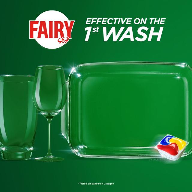 منظف غسالة الصحون فيري Fairy Platinum Plus Automatic Dishwashing Capsules 20 Count - SW1hZ2U6OTM3MjMz
