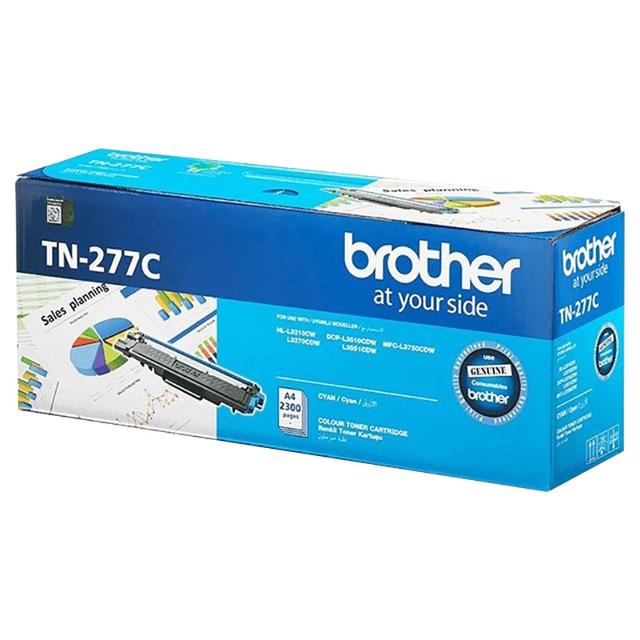 حبر طابعات أزرق سماوي 3000 صفحة لطابعة برذر (HL3270CDW) Brother TN-277C Toner Cartridge - SW1hZ2U6OTMwNDY1