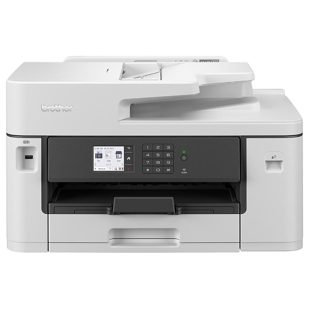 طابعة ملونة ذكية ذات شاشة لمس بروذر Brother Inkjet Printer A3 MFC-J2340DW