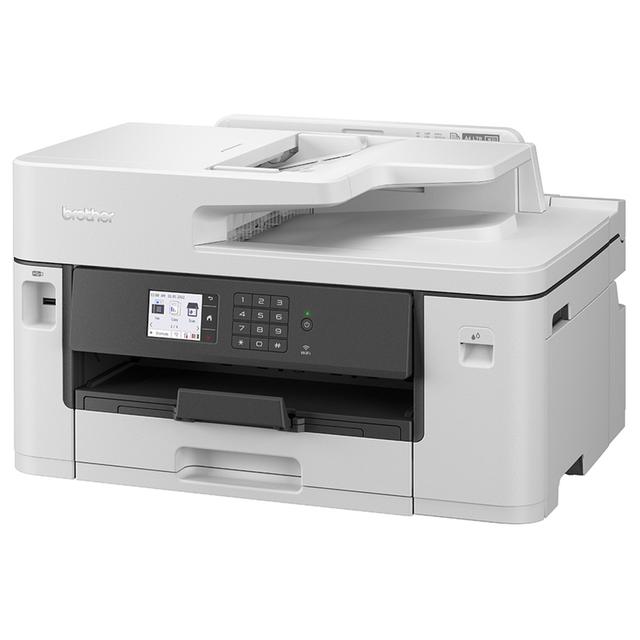 طابعة ملونة ذكية ذات شاشة لمس بروذر Brother Inkjet Printer A3 MFC-J2340DW - SW1hZ2U6OTMwNTE1