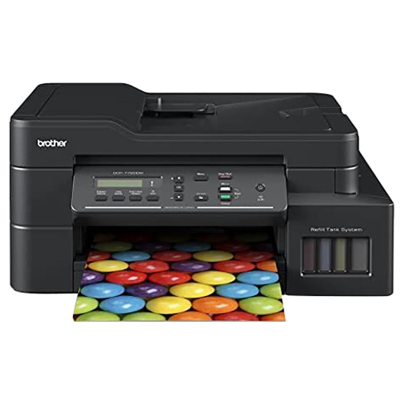 طابعة ملونة قابلة لإعادة التعبئة بروذر  Brother DCP-T720W Ink Tank Printer - Black
